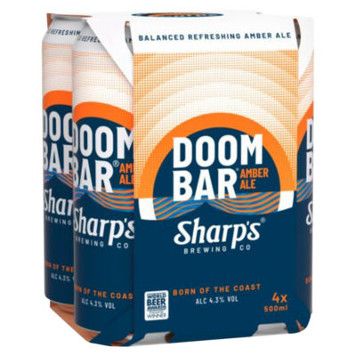 Sharp's Amber Ale Can 4 x 500ml