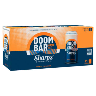 Doom Bar Sharp's Doom Bar Amber Ale Beer Can 10 x 440ml