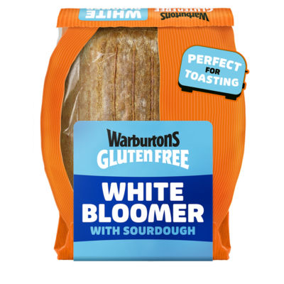 Warburtons Family Bakers Gluten Free White Bloomer With Sourdough 400G