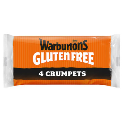 Warburtons Gluten Free Crumpets 4 Pack
