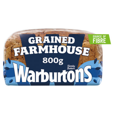 Warburtons Grained Farmhouse 800g