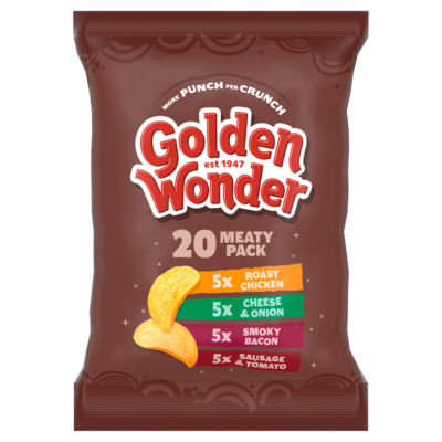 Golden Wonder Meaty Pack 20 x 25g