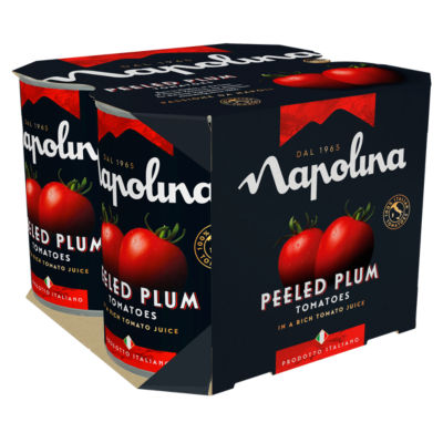 Napolina Plum Tomatoes 4 X 400G