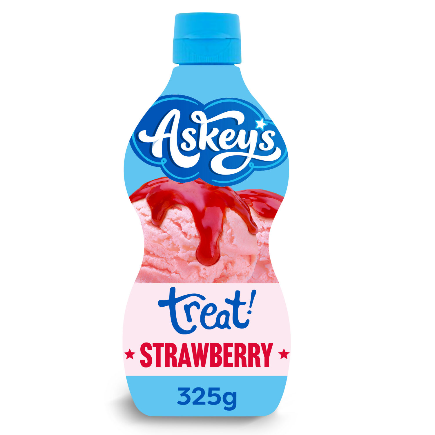 Askey's Treat Strawberry Flavour Dessert Sauce 325g