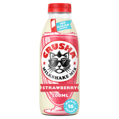 Crusha Strawberry No Added Sugar 500Ml