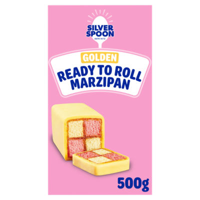 Silver Spoon Golden Marzipan Ready to Roll 500g