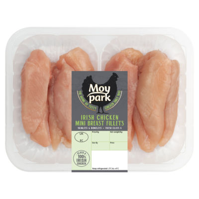 Moy Park Irish Chicken Mini Breast Fillets 400g