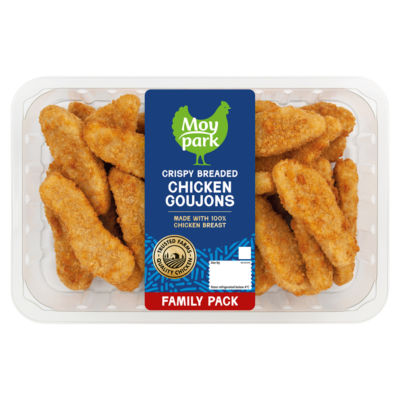 Moy Park Crispy Breaded Chicken Goujons 700g