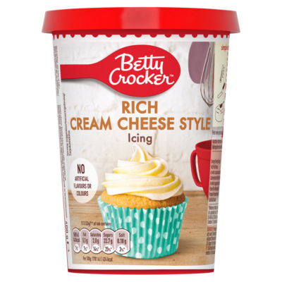 Betty Crocker Rich Cream Cheese Style Icing 400G