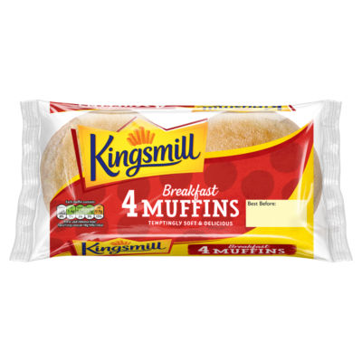Kingsmill Breakfast 4 Muffins