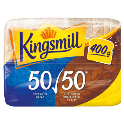 Kingsmill 50/50 Bread Little Sliced Loaf 400G