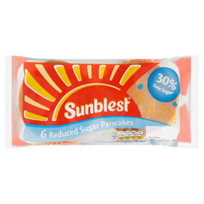 SUNBLEST Reduced Sugar Pancakes 6 Pack