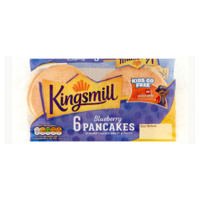 Kingsmill 6 Blueberry Pancakes