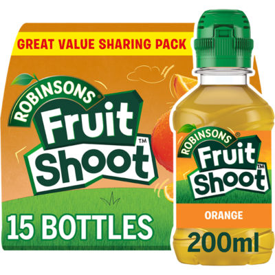 Fruit Shoot Orange Kids Juice Drink 15 x 200ml