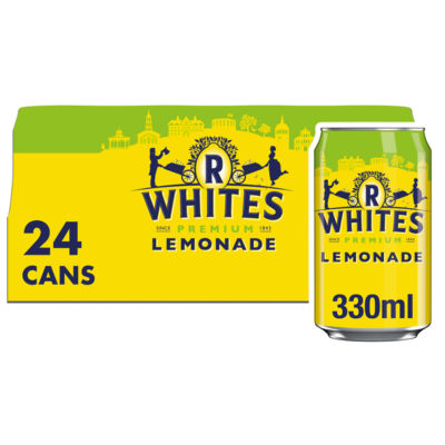 R Whites R.White's Lemonade Cans 24 x 330ml