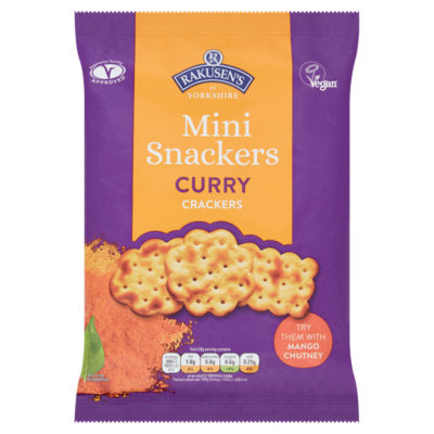 Rakusens Curry Mini Snackers 85G