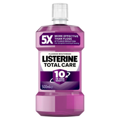 Listerine Total Care 10 In 1 Mouthwash 500Ml