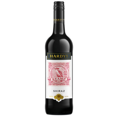 Hardys stamp shiraz red wine