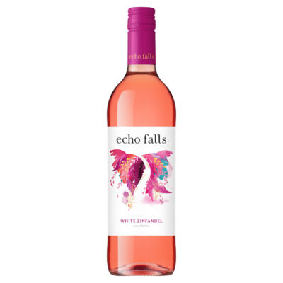 Echo Falls white zinfandel rose wine