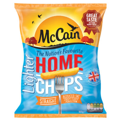 McCain Lighter Frozen Home Chips Straight