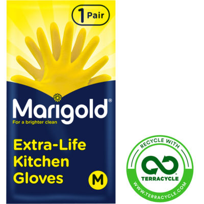 Marigold Extra Life Kitchen Gloves - Medium 1 Pair