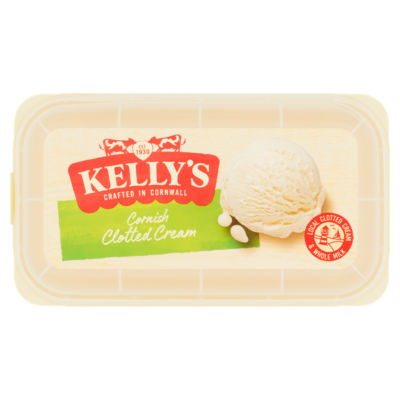 Kellys Cornish Clotted Cream Ice Cream 950Ml
