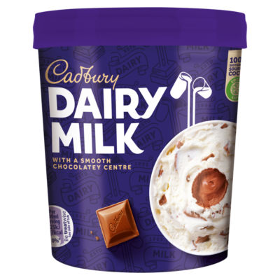 Cadbury Dairy Milk Vanilla Ice Cream 425ml