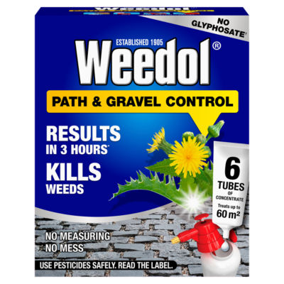 Weedol Path & Gravel Concentrate Tubes 6 X 23Ml