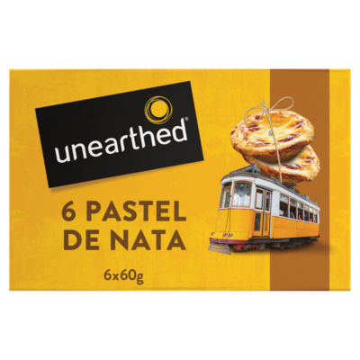 Unearthed 6 Pastel De Nata 6 x 60g