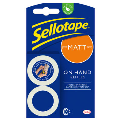 Sellotape On Hand Refills Invisible