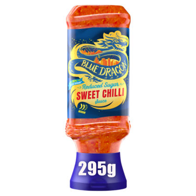 Blue Dragon Reduced Sugar Thai Sweet Chilli Dipping Sauce 295g
