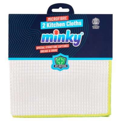 Minky 2 Microfibre Kitchen Cloths