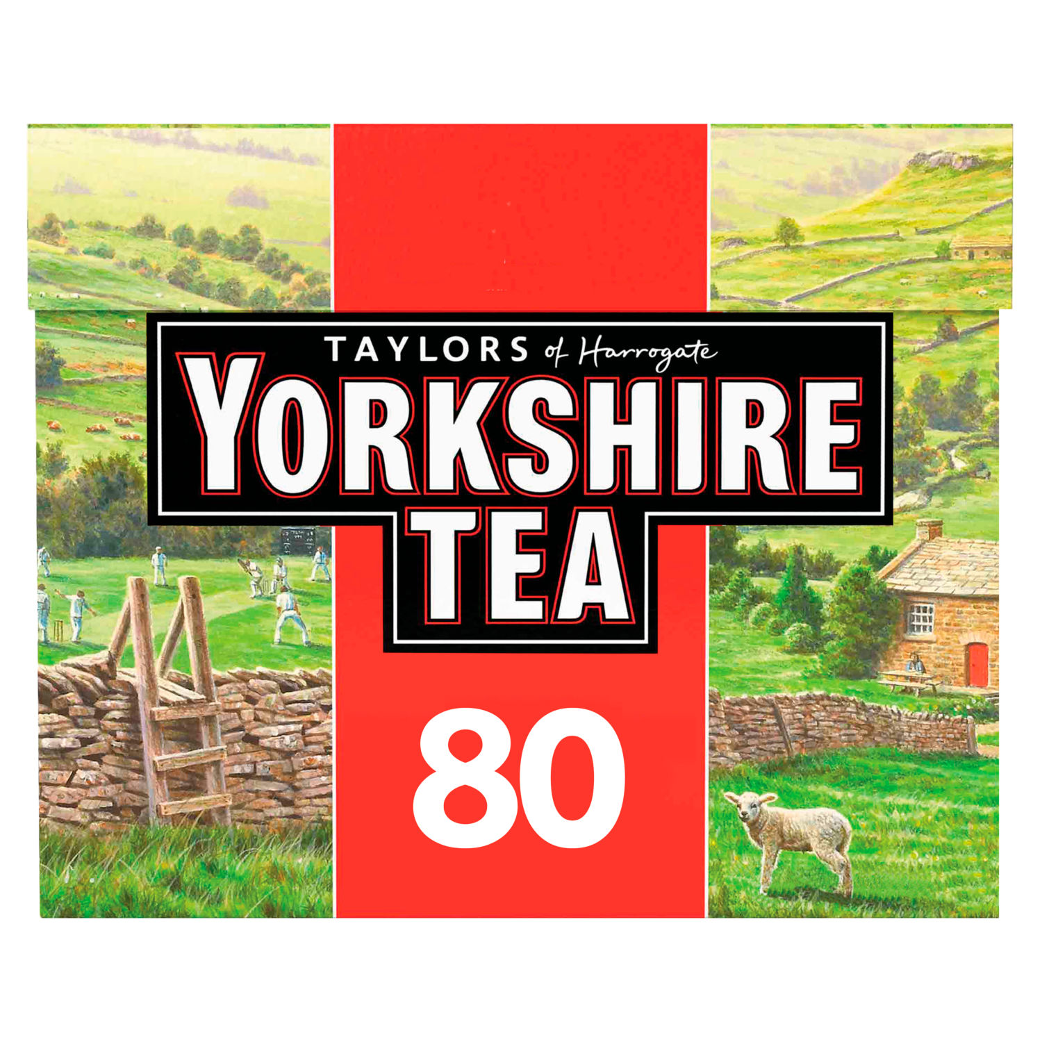 Taylors of Harrogate Yorkshire Tea 80 Black Tea Bags 250g