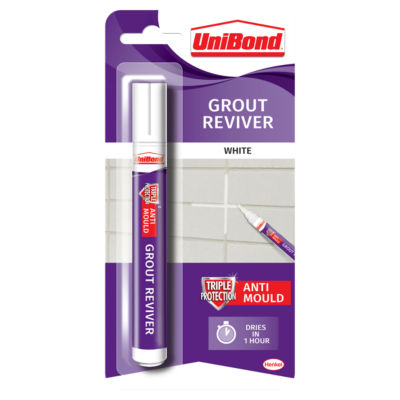 Ultra-White Anti-Mould Grout Reviver Pen Set - Extra Strong, Precise, 2 Pack for Kitchen & Bathroom Hygiene | Wowcher