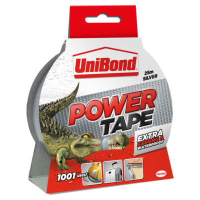 UniBond DIY Power Tape Silver 25m