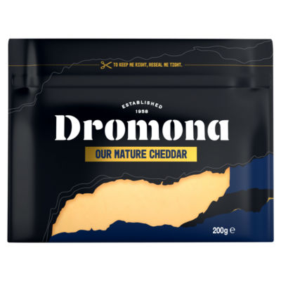 DROMONA Mature Cheddar Cheese 200 G