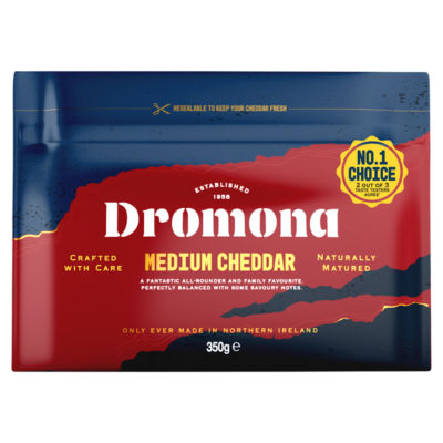 DROMONA Medium Cheddar Cheese 350 G