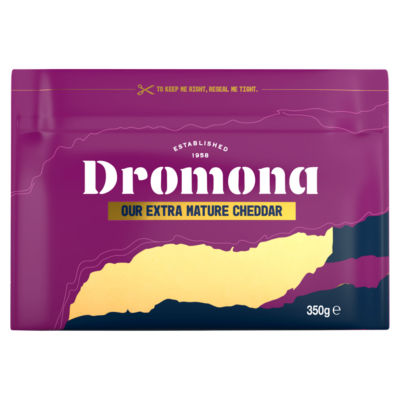 DROMONA Extra Mature Cheddar Cheese 350 G