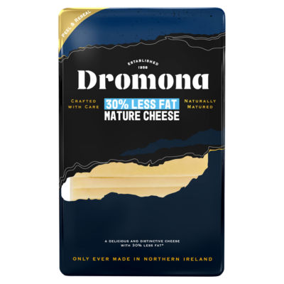 DROMONA Mature Lighter Cheddar Cheese Slices 160 G