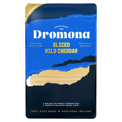 DROMONA Sliced Mild Cheddar 160g