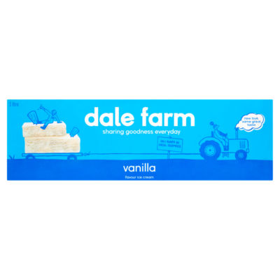 dale farm Vanilla Block 1Ltr