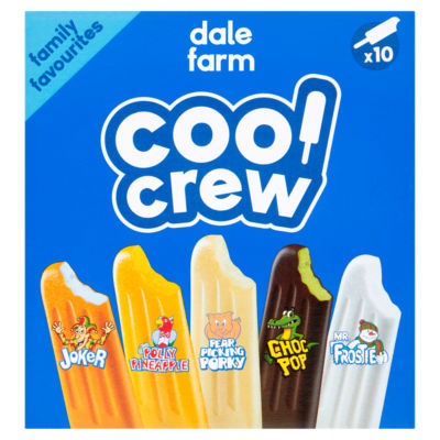 dale farm Cool Crew Lollies 10 Pack