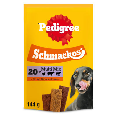 360 Pedigree Schmackos Mixed Meat Dog Treats Dog Chews (18x144g) - Image 2