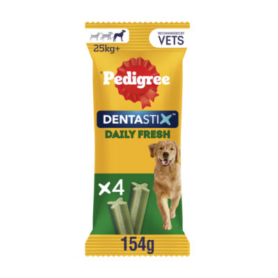 Pedigree Dentastix Fresh Large Dog Treats 4 Dental Sticks