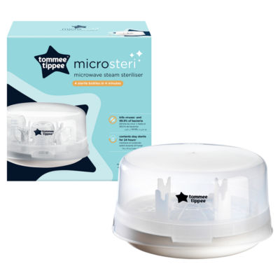 Tommee Tippee Microsteri Microwave Steam Steriliser for Bottles & Accessories