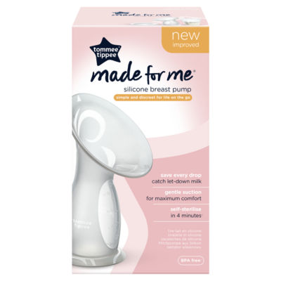 Tommee Tippee Silicone Manual Breast Pump