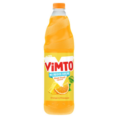 Vimto Real Fruit Squash Orange & Pineapple 1L