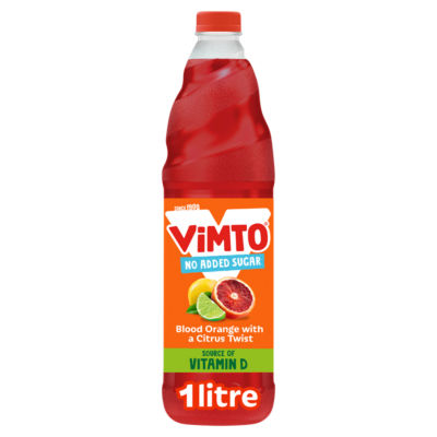 No Added Sugar Blood Orange with a Citrus Twist Squash 1 Litre
