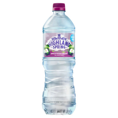 Highland Spring Sugar Free Still Spring Water - Apple & Blackcurrant 750ml