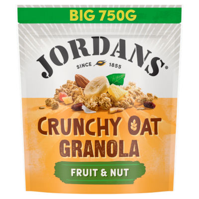 Jordans crunchy oat fruit nut granola breakfast cereal